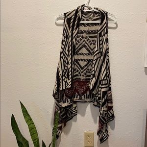 Boho Cardigan vest